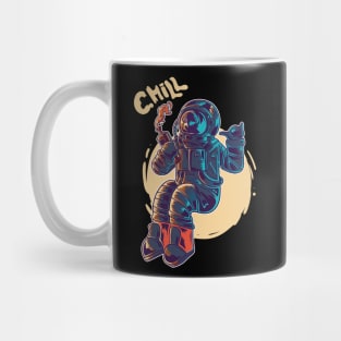 astronaut chill drinking Mug